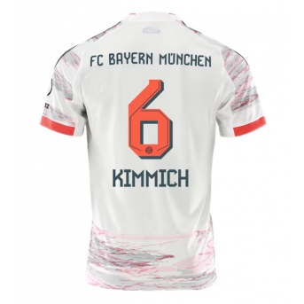 Billige Fotballdrakt Bayern Munich Joshua Kimmich #6 Replika Bortedrakt 2025-26 Kortermet